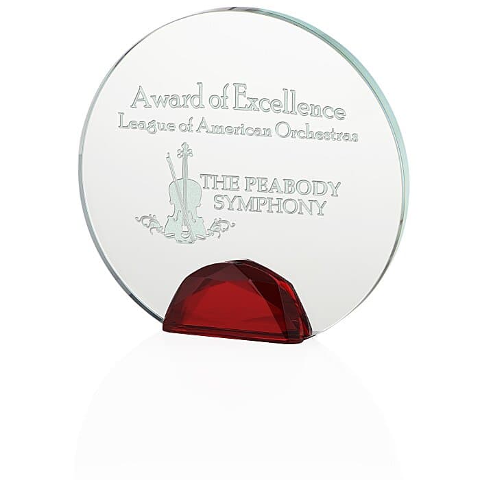 Glorious Crystal Award - 6 1/2 inches