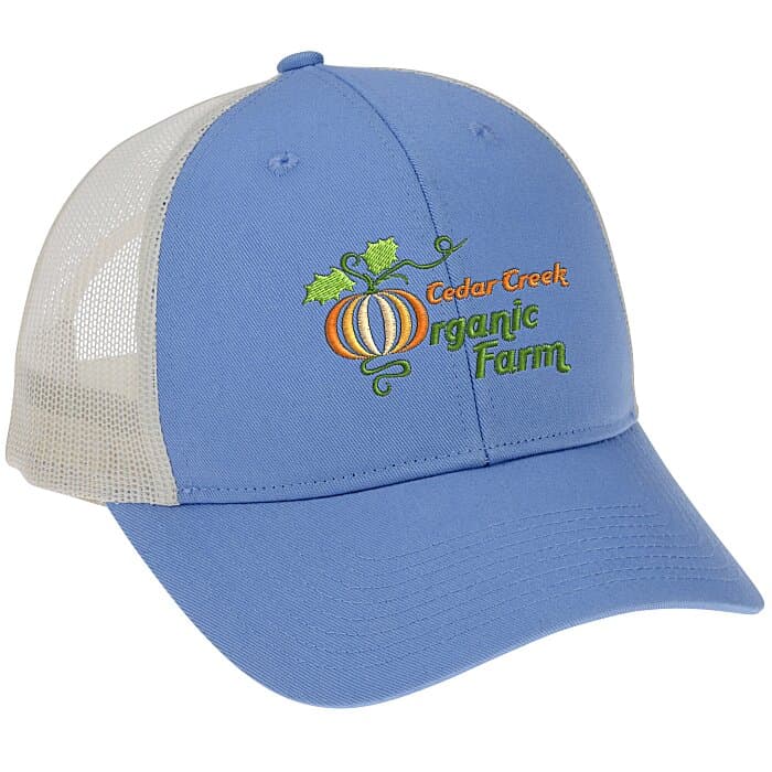 Structured Cotton Twill Trucker Cap