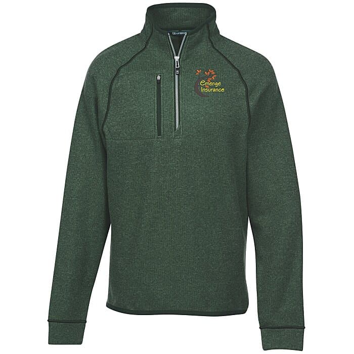 Cutter & Buck Sweater Knit 1/2-Zip Fleece Pullover - Men's