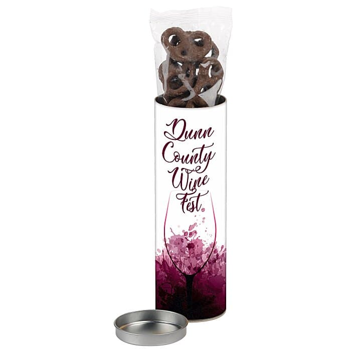 Pretzel Snack Tube - 8 inches - Milk Chocolate