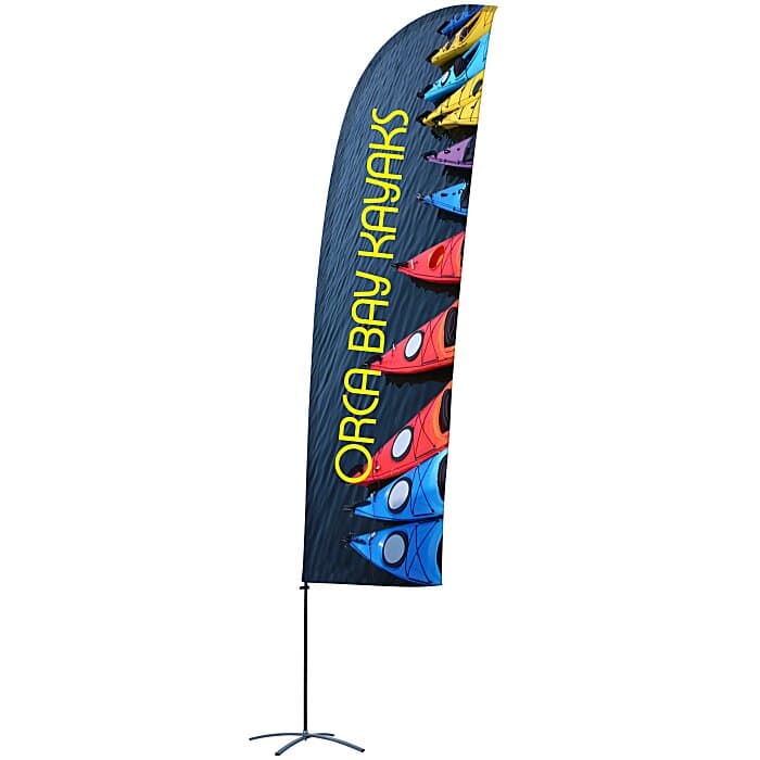 Indoor Value Blade Sail Sign - 15 feet - One Sided