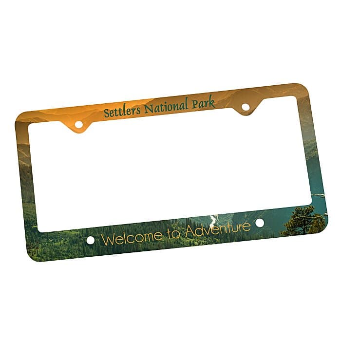 Full Color License Plate Frame