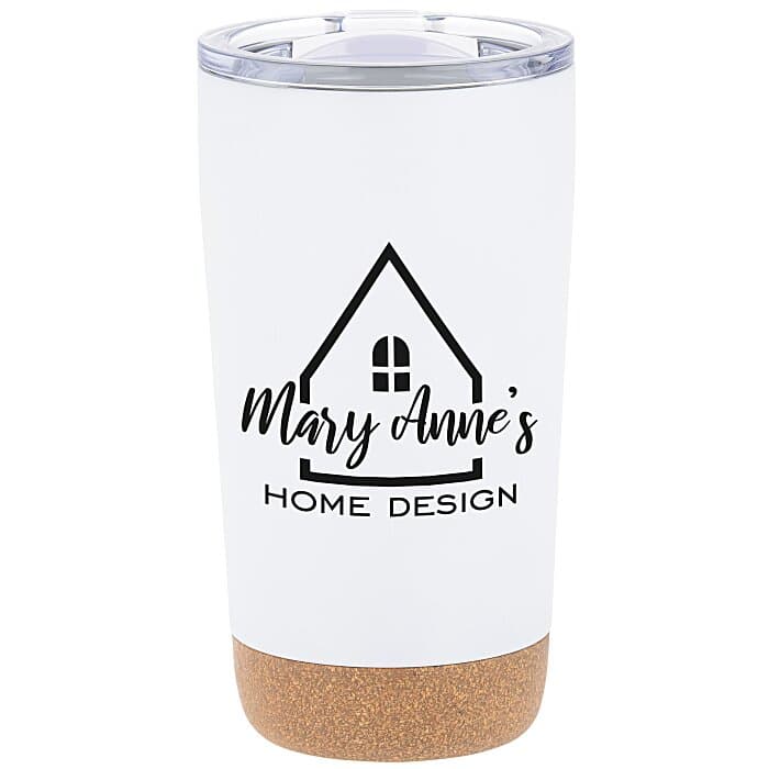 Austin Vacuum Tumbler with Cork Bottom - 16 oz.