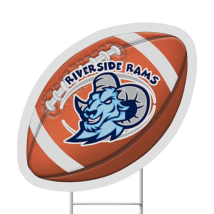 Sport Yard Sign - Football - 24 inches x 24 inches