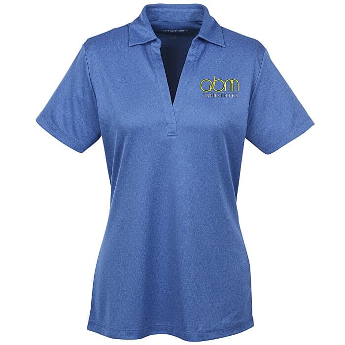 Heathered Silk Touch Performance Polo - Ladies'