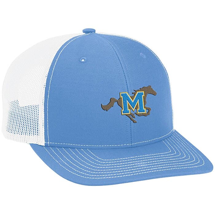 Richardson Trucker Snapback Cap - 3D Puff Embroidery