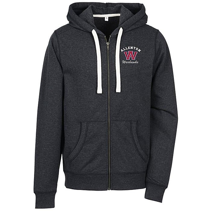 District Recycled Full-Zip Hoodie - Men's - Embroidered