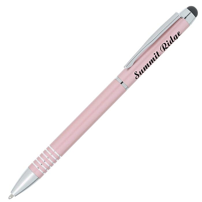 Sharon Stylus Twist Metal Pen - Metallic