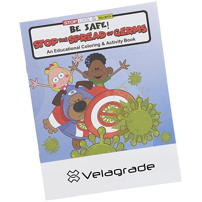 Stop The Spread of Germs Coloring Book