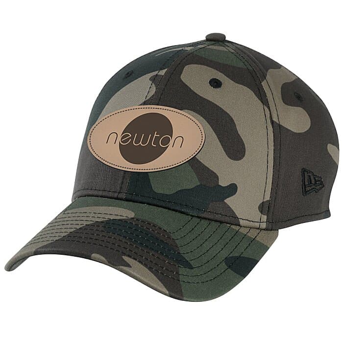 New Era Structured Stretch Fit Cap - Laser Engraved Patch