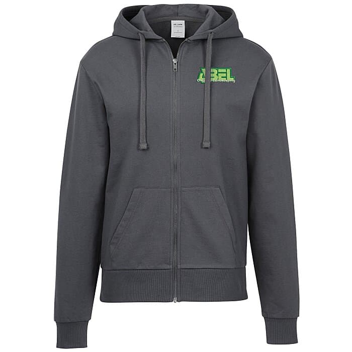 Allmade French Terry Full-Zip Hoodie - Embroidered