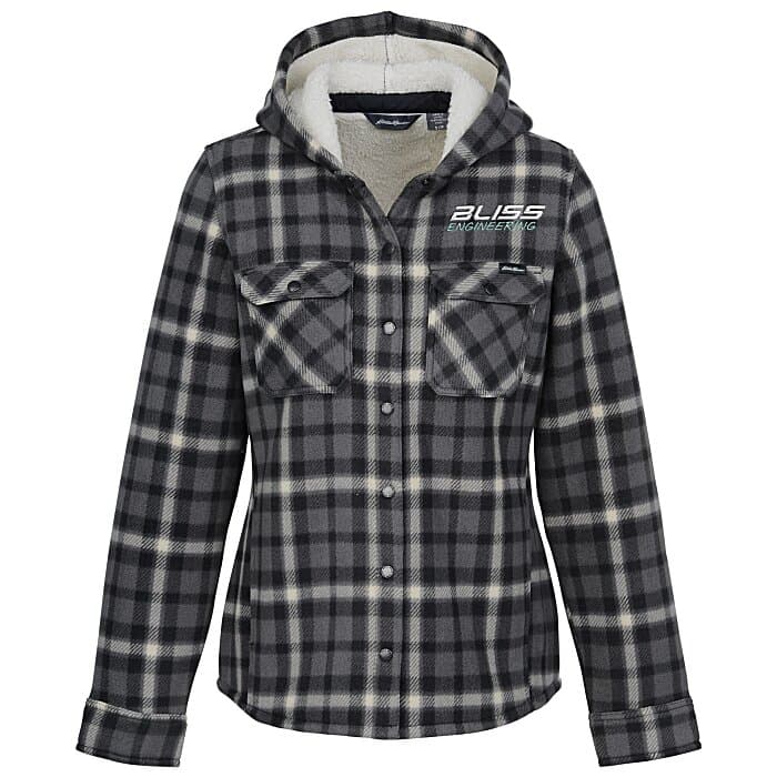 Eddie Bauer Sherpa-Lined Fleece Shirt Jacket - Ladies'