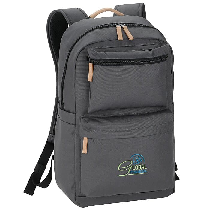 Kelso 15-inch Laptop Backpack with Removable Pack - Embroidered