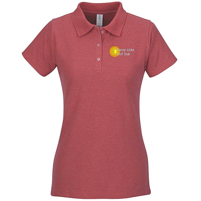 Tultex 50/50 Blend Sport Polo - Ladies' - Embroidered