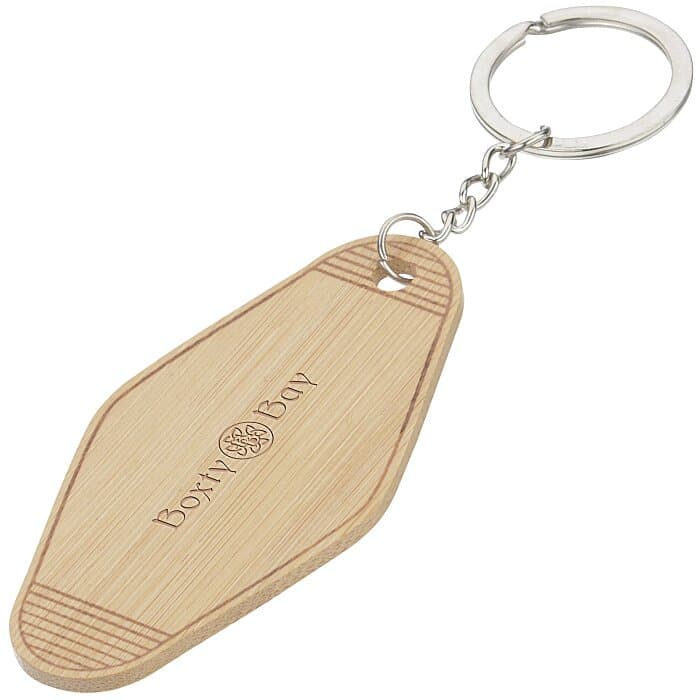 Motel Style Keychain - Bamboo