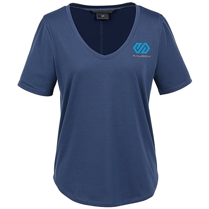 Jersey Stretch Relaxed Scoop Tee - Ladies'