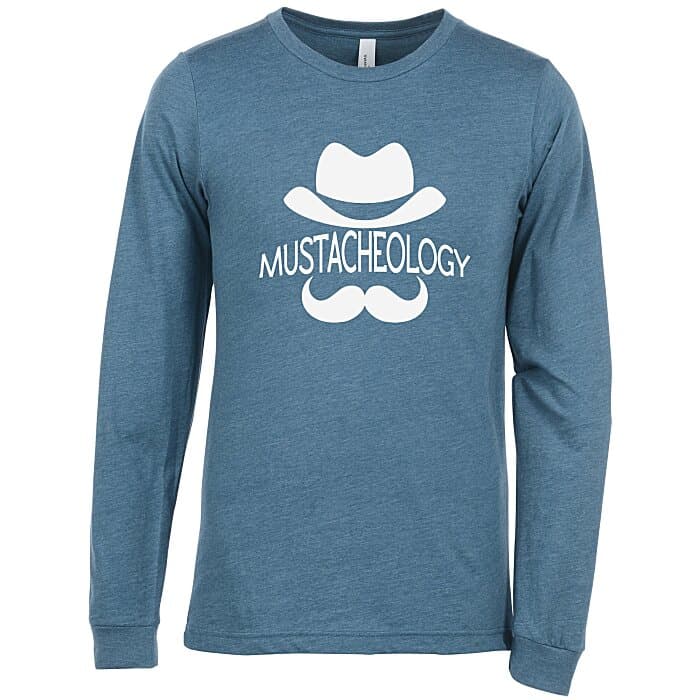 Bella+Canvas Long Sleeve T-Shirt - Men's - Heathers