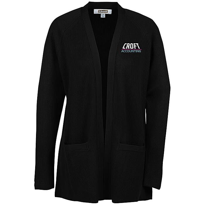 Open Front Cardigan with Pockets - Ladies'