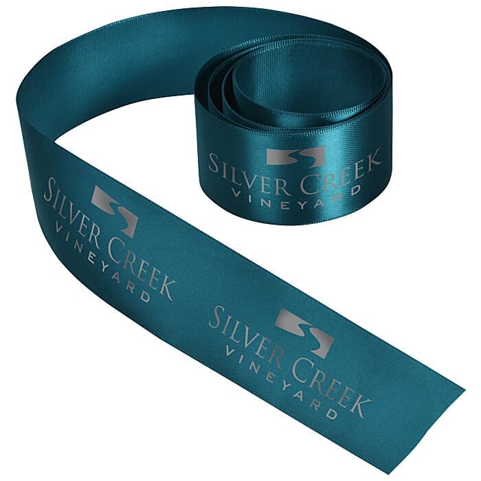 Imprinted Soft Polyester Ribbon - 1 1/2 inches