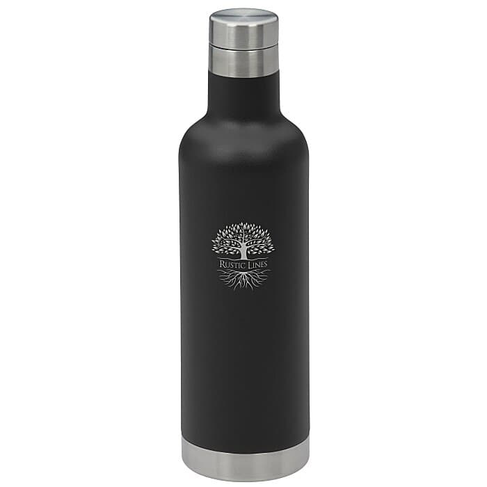 Noir Vacuum Bottle - 25 oz - Laser Engraved
