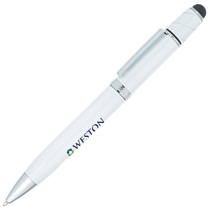 Wizzard Stylus Twist Metal Spinner Pen - Full Color