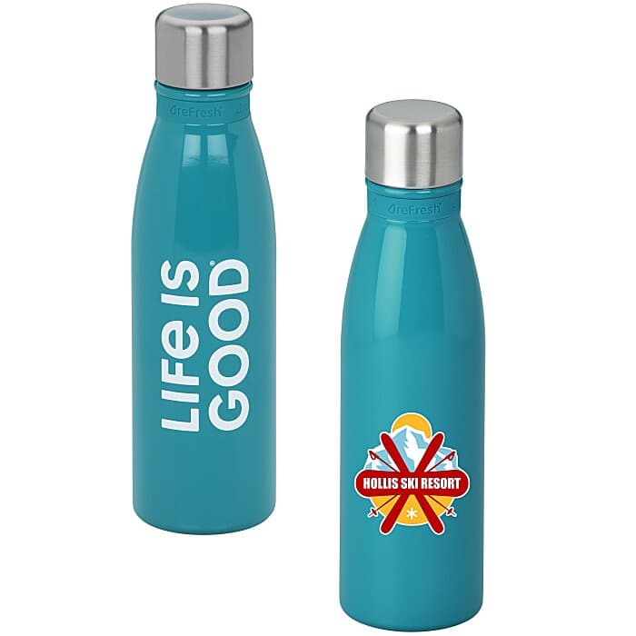 Life is Good Refresh Mayon Bottle – 18 oz - Full Color - LIG