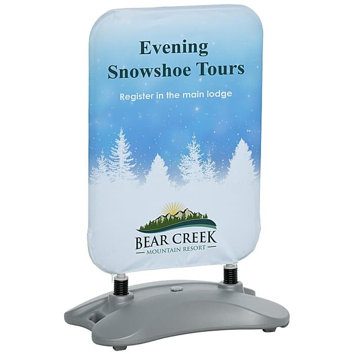 EuroFit Flex Outdoor Banner Sign - 4'
