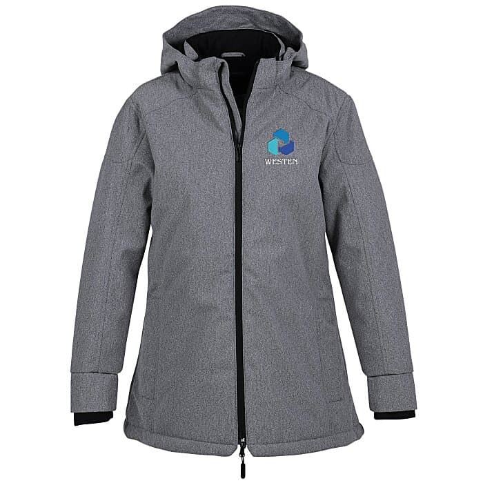 Stadium Heavyweight Flannel Heat Tech Jacket - Ladies'
