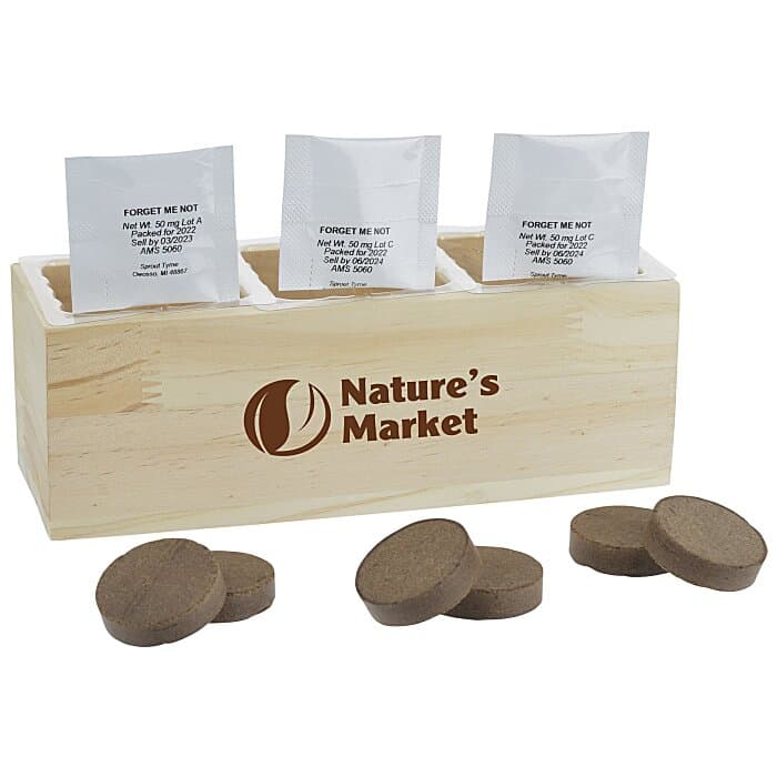 Triple Planter Grow Kit - Flowers