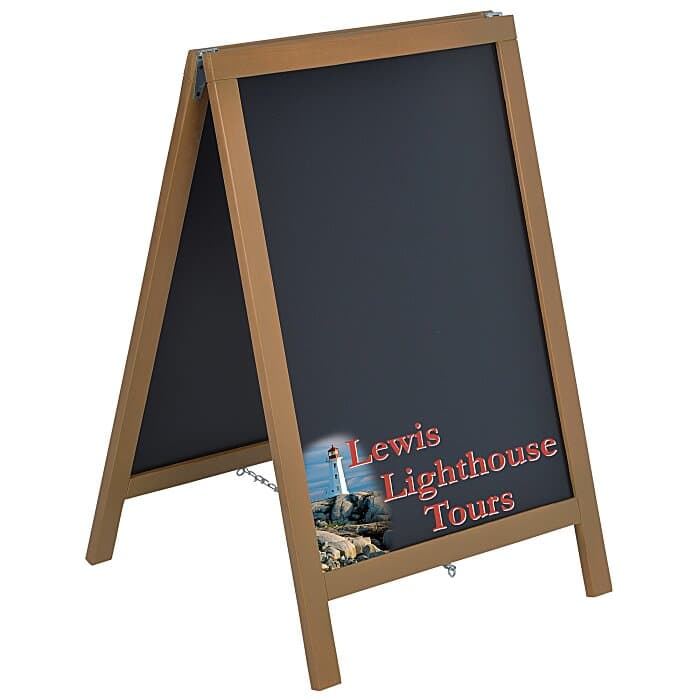 A-Frame Chalkboard - Beech Wood - 32-1/2 inches