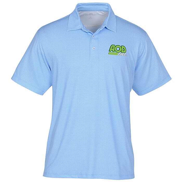 Vansport Pro Eagle Diamond Print Polo - Men's