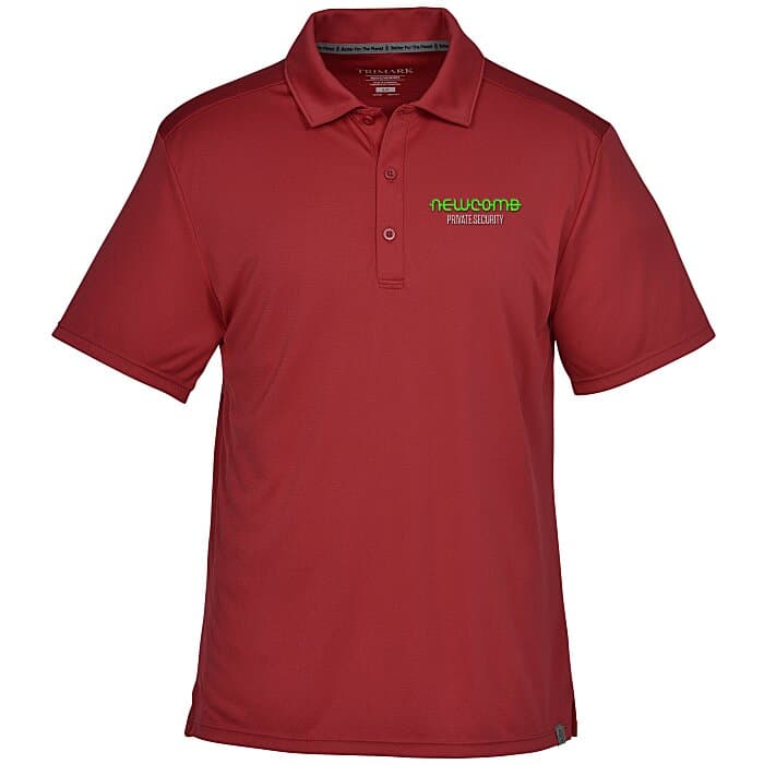 Evans Textured Double Knit Polo - Men's