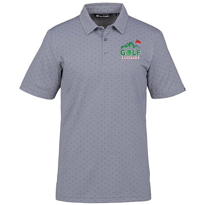 TravisMathew Geo Print Polo