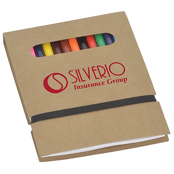 Colored Pencil Set with Paper
