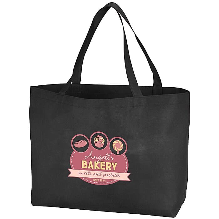 Bottom Gusset Shopper - 12 inches x 20 inches - Full Color