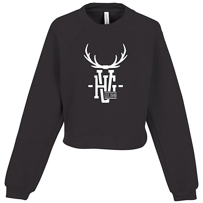Bella+Canvas Raglan Fleece Pullover - Ladies'