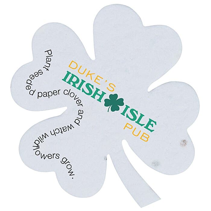Seed Paper Shapes - Clover