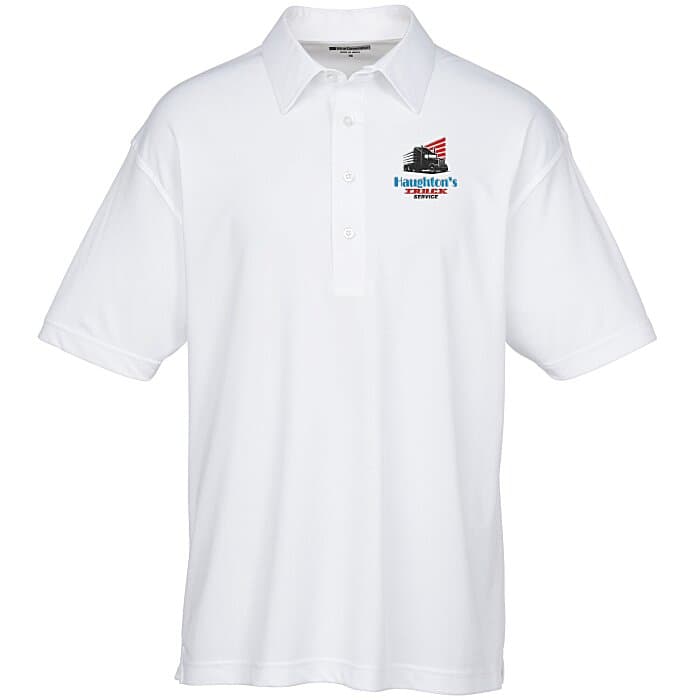 Bonded Collar Dress Polo - Men's