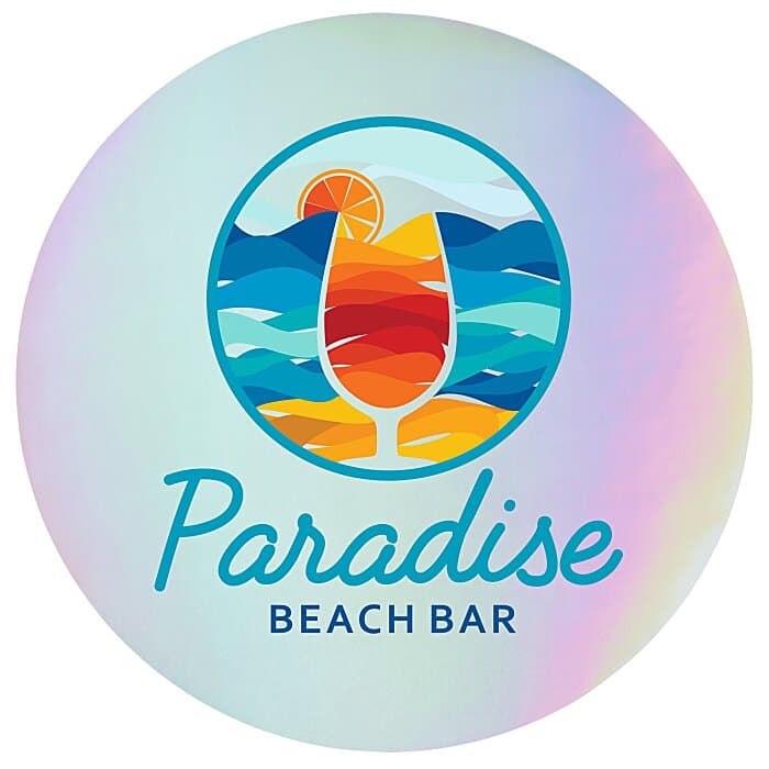 Holographic Sticker - Circle - 3 inches
