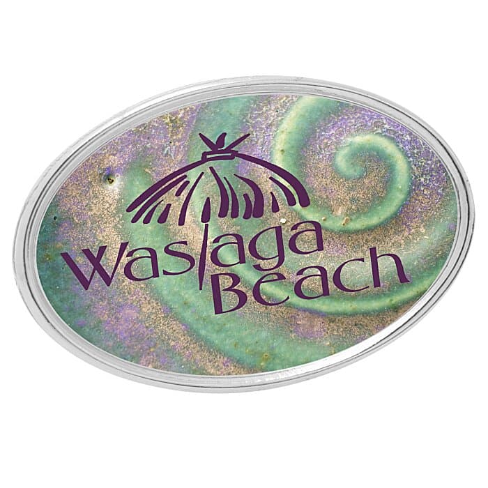 Magnetic Lapel Pin - Oval
