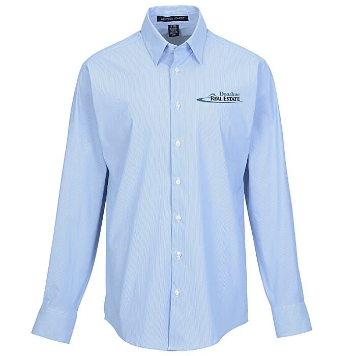 CrownLux Performance Microstripe Shirt - Men's