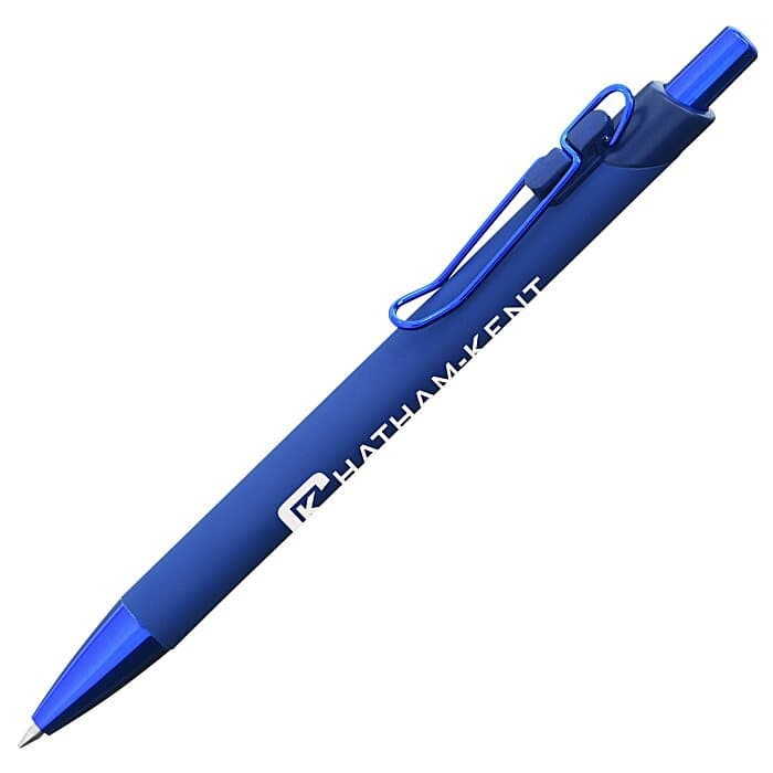 Chauncy Soft Touch Gel Metal Pen