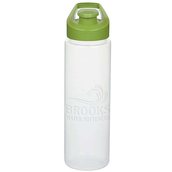 Debossed Imprint Sport Bottle with Flip Up Lid - 24 oz.