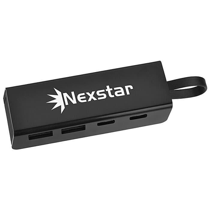 Phone Stand 4 Port Hub