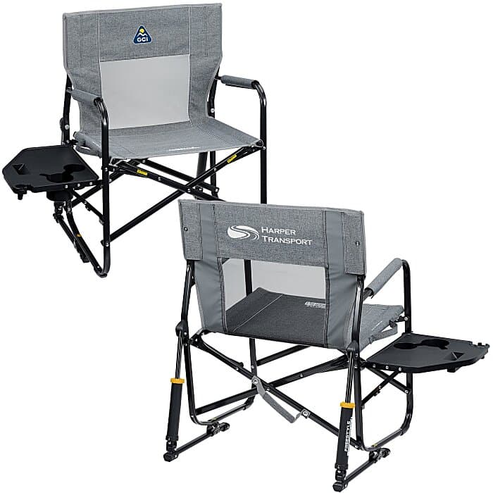 GCI Outdoor Freestyle Rocker XL Chair with Side Table
