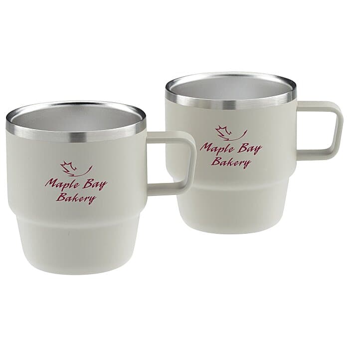Doppio Stackable Vacuum Mug Set