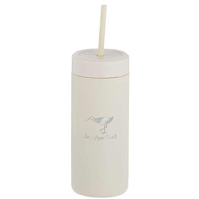 Sol Tonal Tumbler with Straw - 20 oz - Laser Engraved
