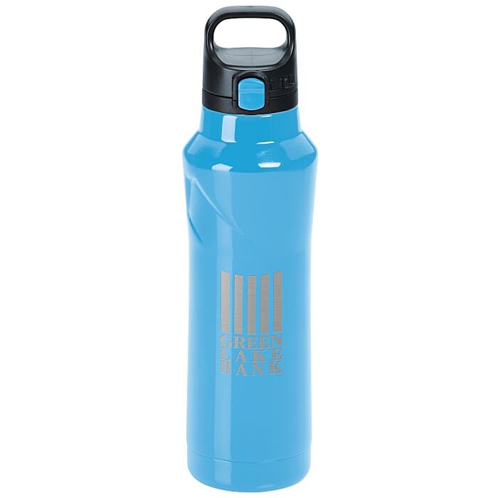 h2go Houston Vacuum Bottle - 21 oz - Laser Engraved