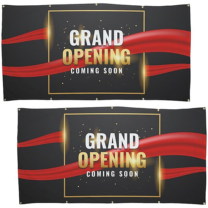 Nylon Event Banner - 4' x 8' - Two Sided