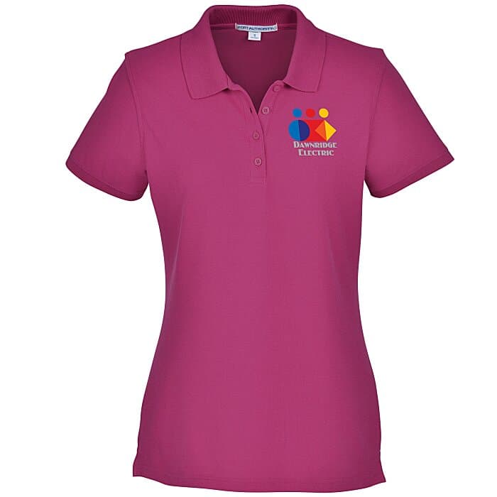 Lightweight Classic Pique Polo - Ladies' - Full Color